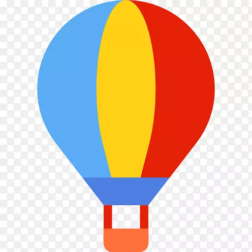 热气球计算机图标.气球
