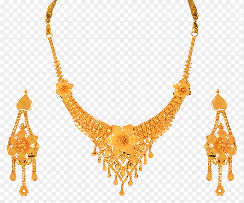 奥拉珠宝项链黄金首饰设计.金链