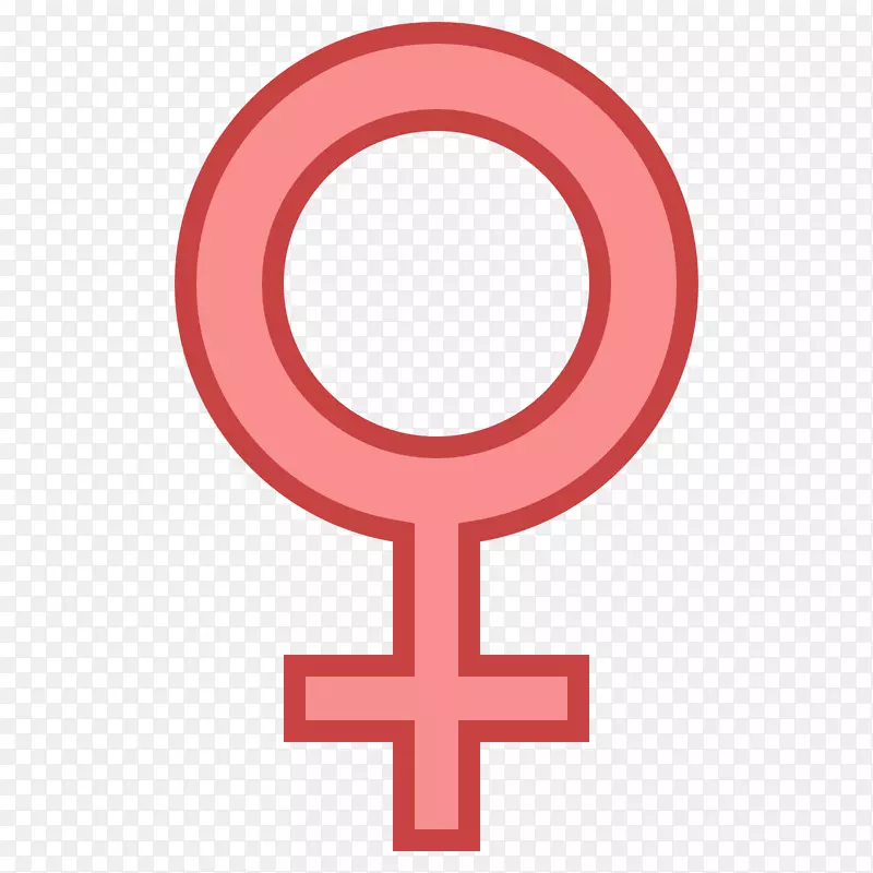 电脑图标女性性别符号女性-女性