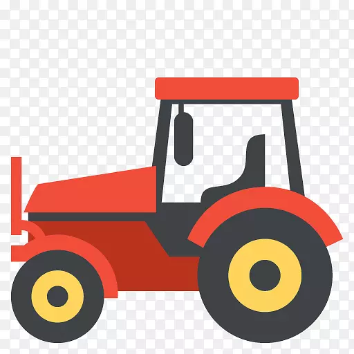 卡特彼勒公司手绘拖拉机农业-拖拉机