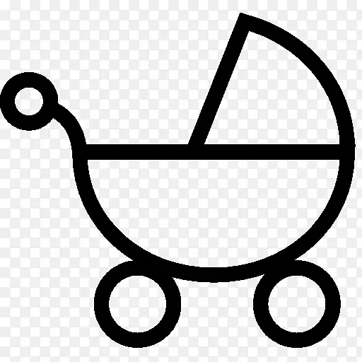 婴儿运输电脑图标剪辑艺术-婴儿车宝贝