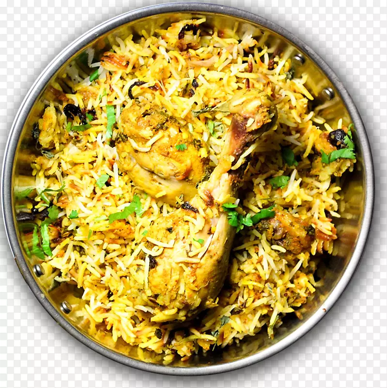 Biryani dampokhtak鸡，Tikka烤肉串，旁遮普菜-Biryani