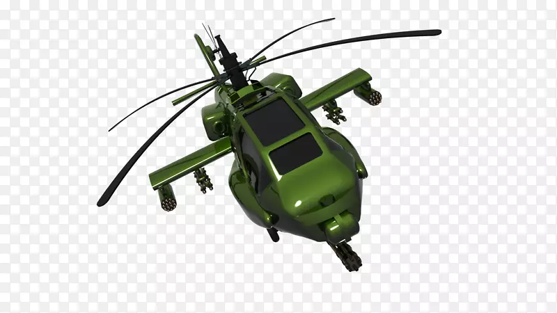 直升机波音ah-64 apache飞机三维计算机图形.直升机
