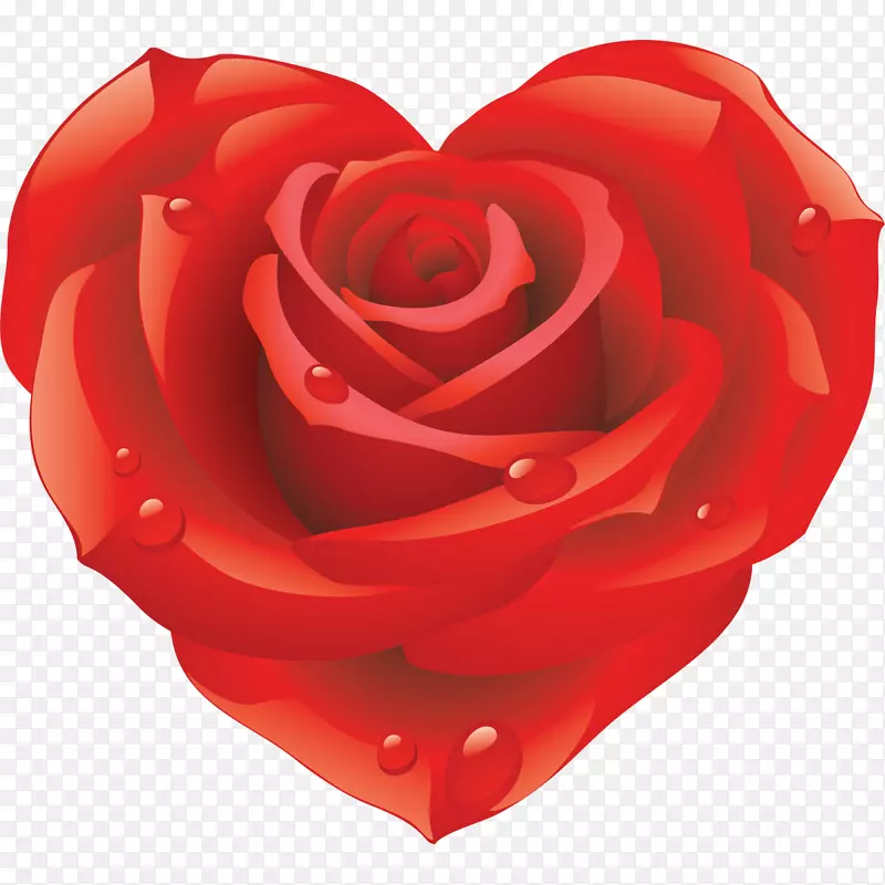 玫瑰桌面壁纸夹艺术-粉红色心脏