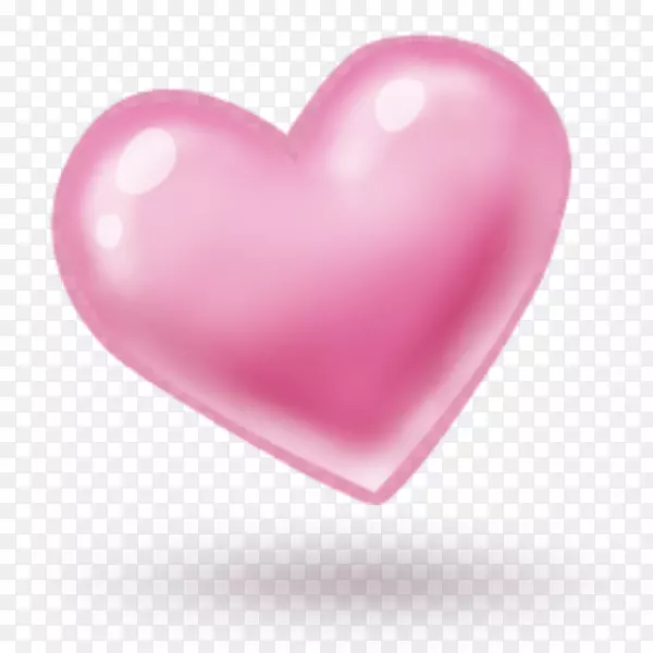 心脏电脑图标剪辑艺术-粉红色心脏