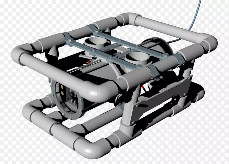 遥控水下机器人手臂OpenROV潜水器摄像机示意图
