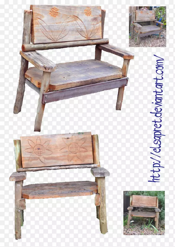 花园家具椅木凳