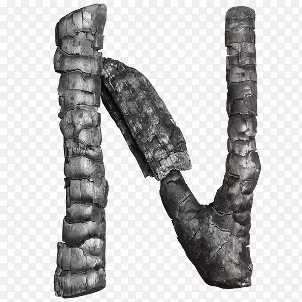煤化石燃料发电站人类骨骼-煤