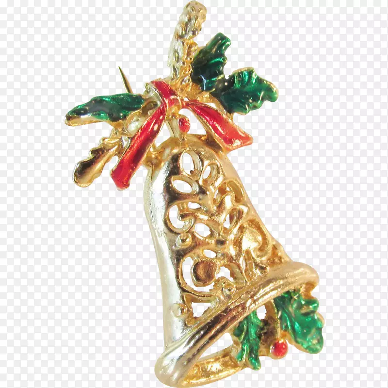 珠宝，圣诞饰品，圣诞装饰，胸针，金胸针