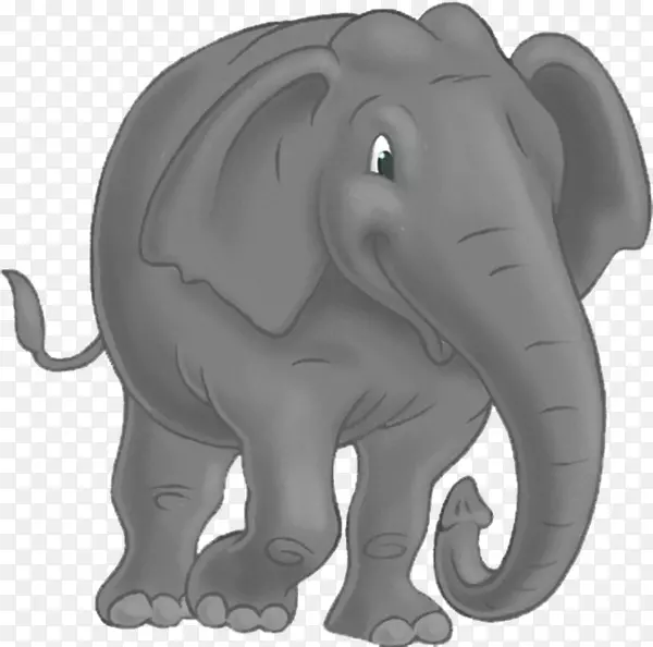 非洲象动物野生动物剪贴画-大象主题