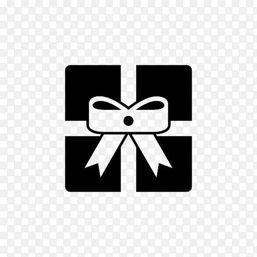 礼品电脑图标装饰盒生日礼物盒