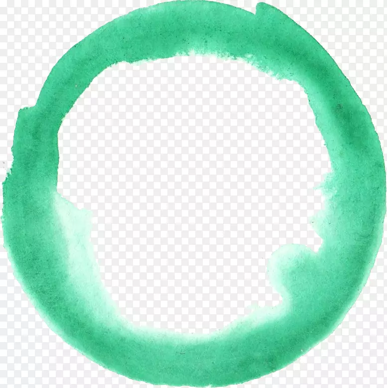 绿色绿宝石-绿色圆圈