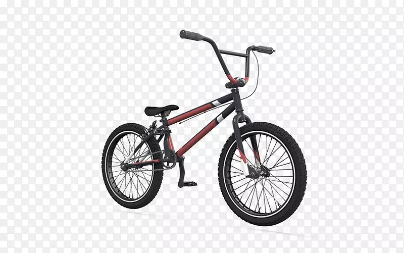 红线自行车BMX自行车资产-BMX