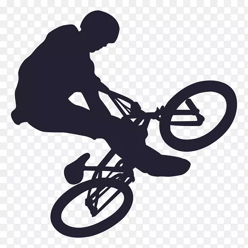 自行车BMX山地自行车剪贴画-BMX