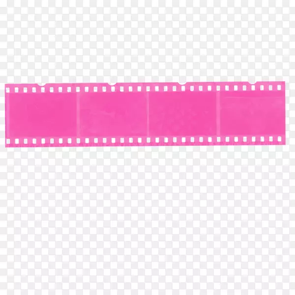 摄影胶片负片-粉红色标签