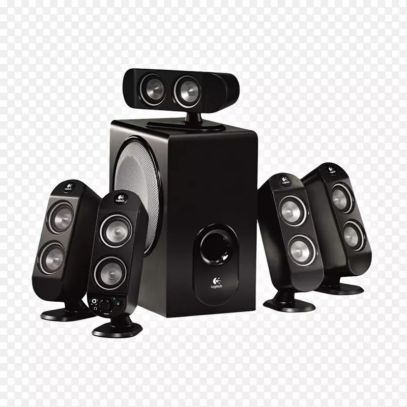 扬声器5.1环绕声罗技计算机扬声器-电脑鼠标