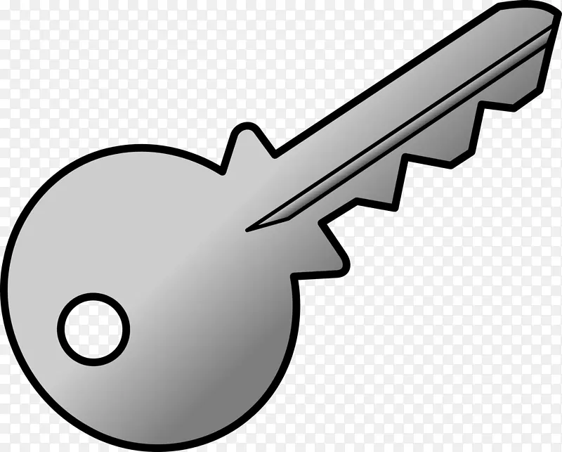 钥匙剪贴画-钥匙