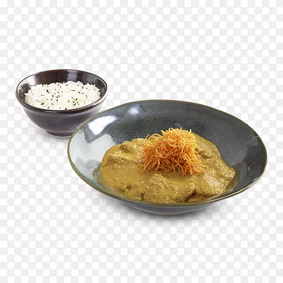 杜布里拉面素食料理瓦伽玛菜-咖喱鸡