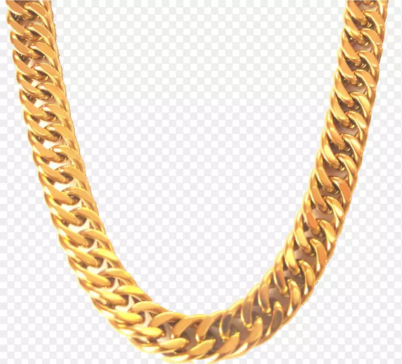 项链首饰金手镯金链