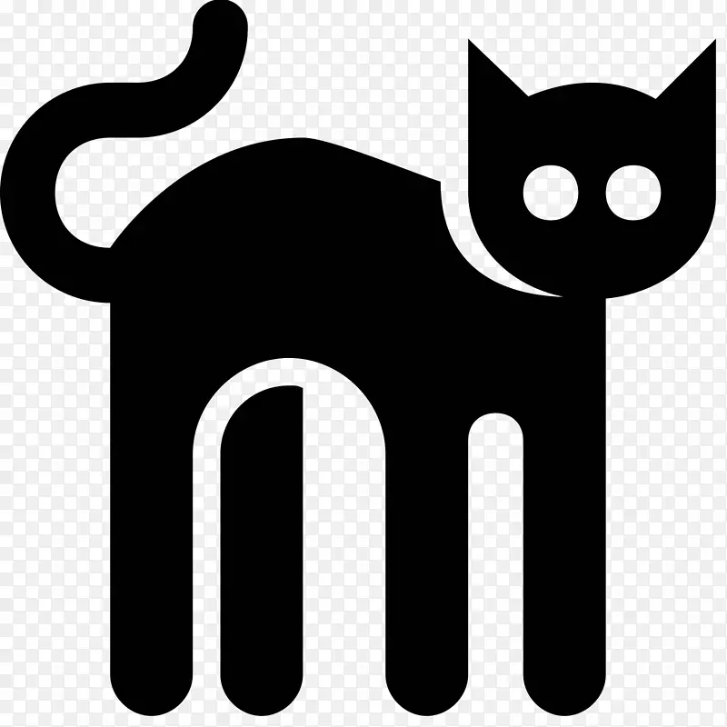 猫食猫电脑图标黑猫猫