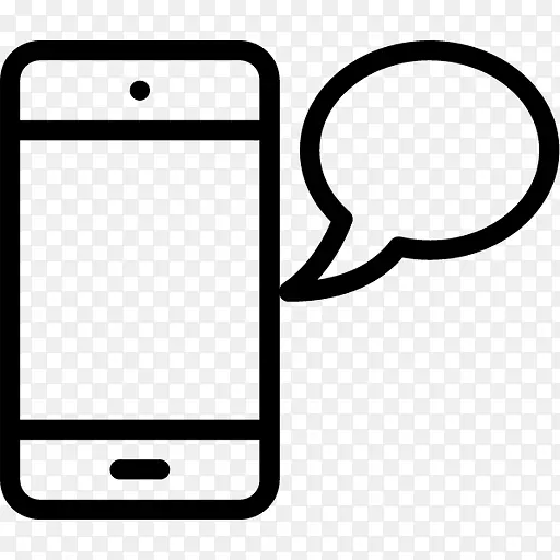 iPhone电脑图标SMS电子邮件-SMS