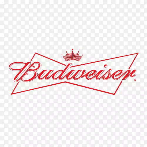 百威啤酒标志剪辑艺术-百威啤酒