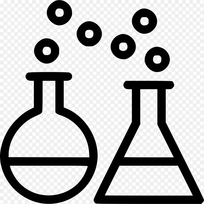 化学实验用计算机图标实验室瓶