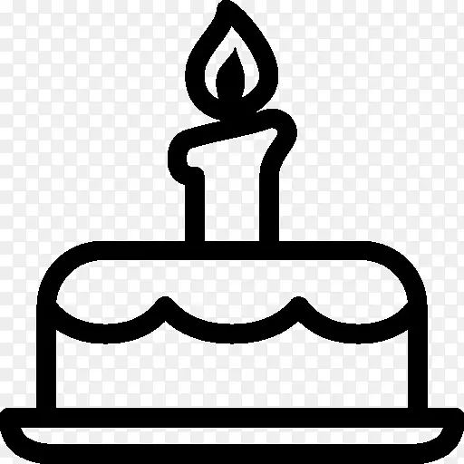 生日蛋糕结婚蛋糕松饼电脑图标-出生