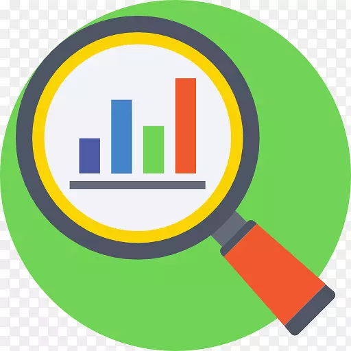 分析计算机图标数字营销管理搜索引擎优化-统计