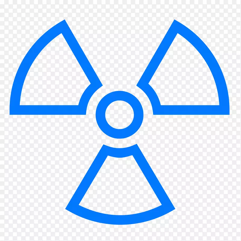 计算机图标放射性衰变辐射核辐射