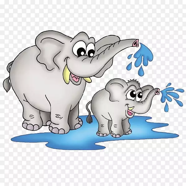 大象版税-免费剪贴画-大象绘画