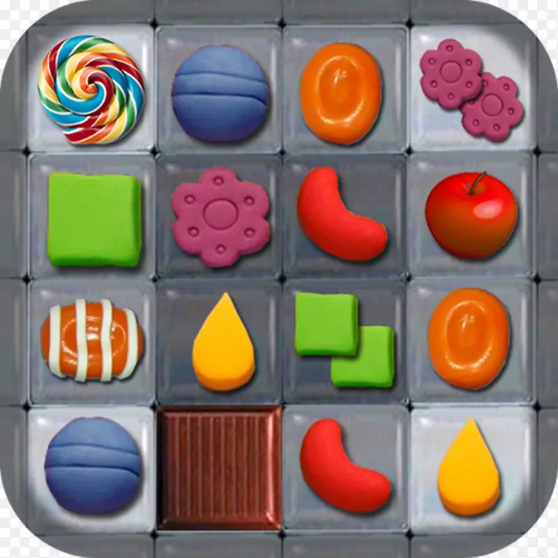 糖果游戏-匹配三个益智棒棒糖塑料玩具-糖果粉碎