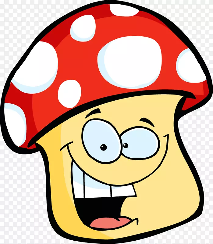 动画蘑菇免费剪贴画-真菌