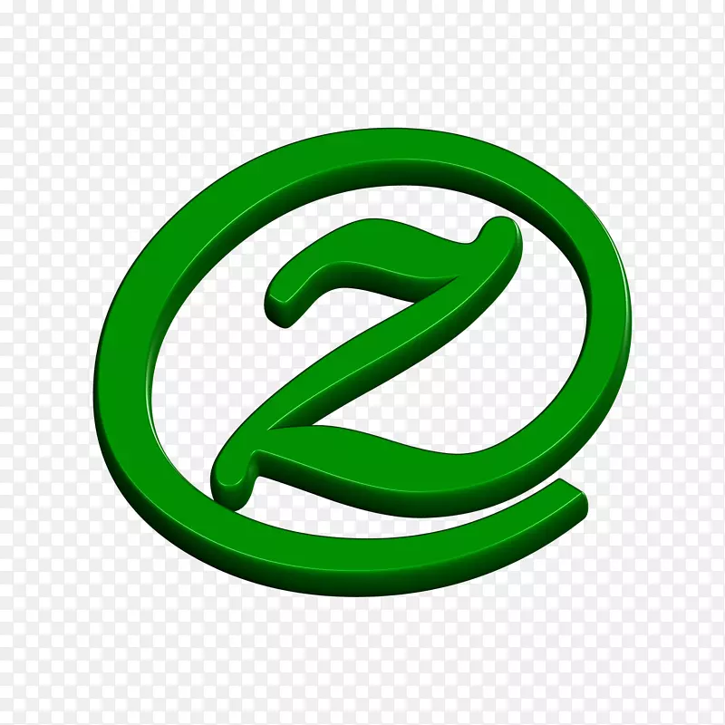 商标标志符号字体-绿色圆圈