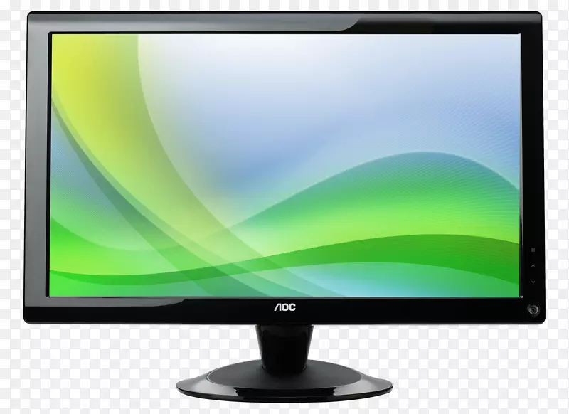 电脑显示器液晶显示器aoc国际薄膜晶体管显示分辨率显示器
