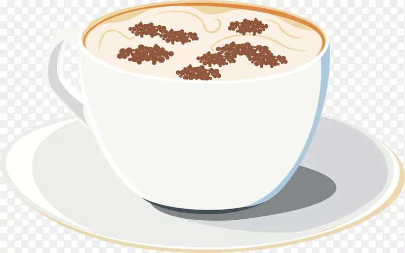 咖啡茶卡布奇诺早餐饮料-巧克力