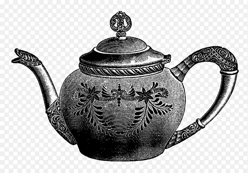 茶壶画夹艺术茶壶