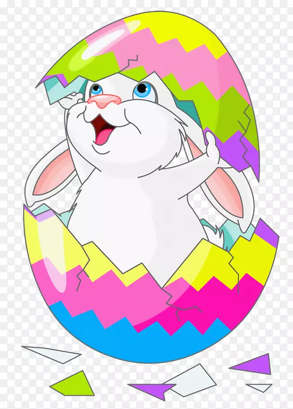 复活节兔子剪贴画-科埃略