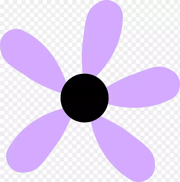 紫丁香紫色黄色剪贴画-丁香花