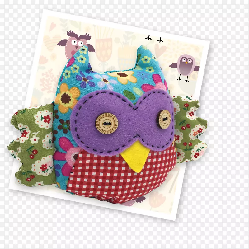 OWL缝纫纺织工艺拼贴.拼贴