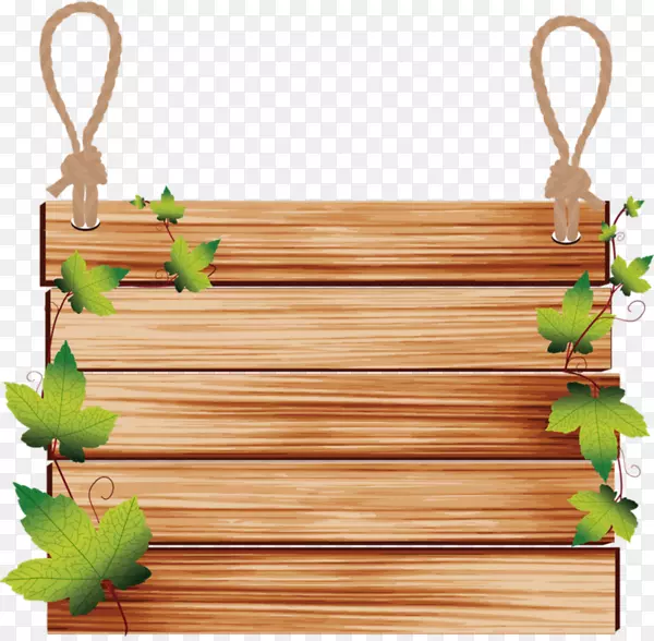 木材板材-免费剪贴画-挂板
