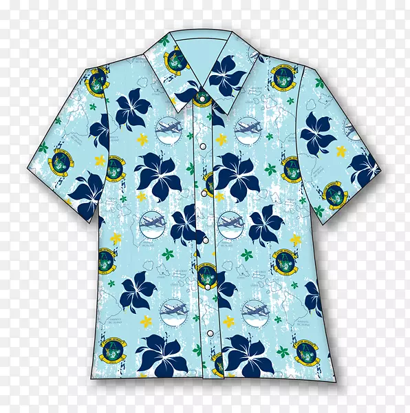 T恤衫，芦荟衬衫，服装，领带-夏威夷