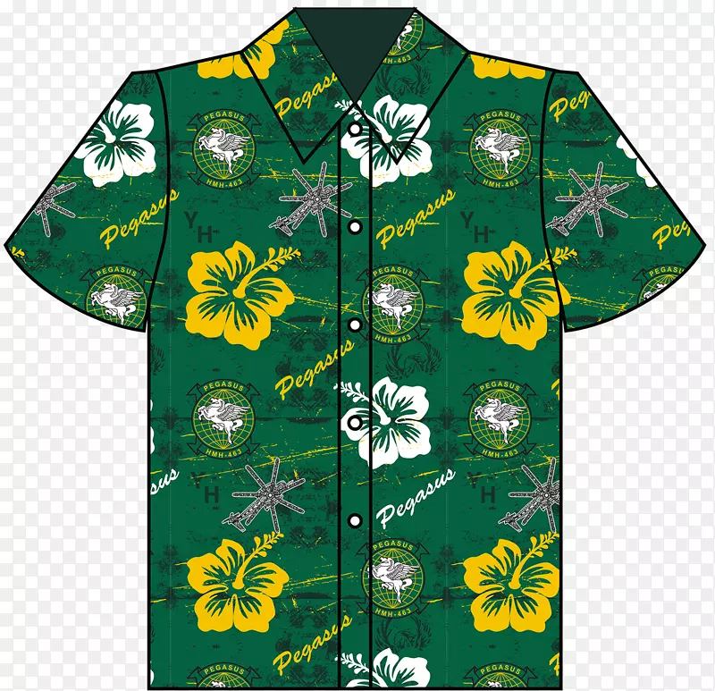 t恤袖子符号外装图案-夏威夷