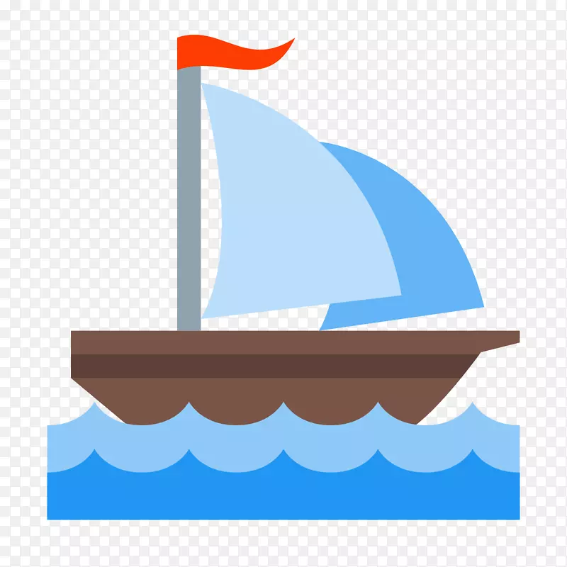 帆船电脑图标剪贴画