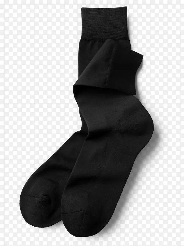 黑袜t恤连衣裙短袜小腿袜