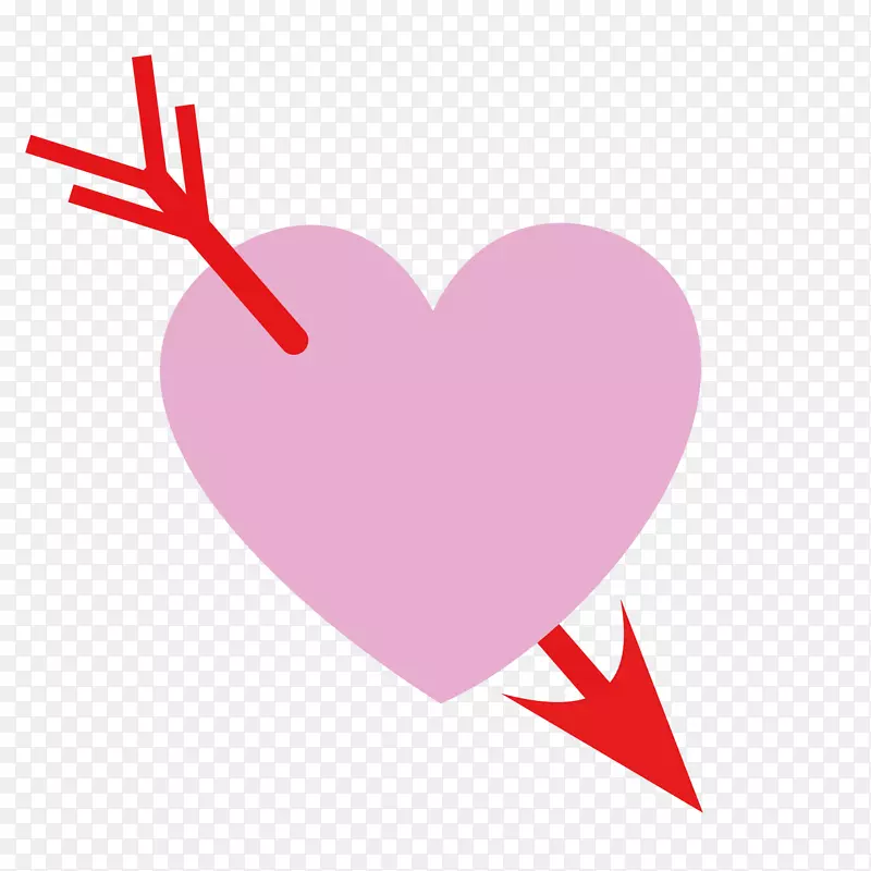 情人节心脏夹艺术-平面设计