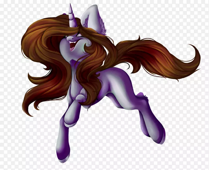 马匹脊椎动物紫色-UNICOR