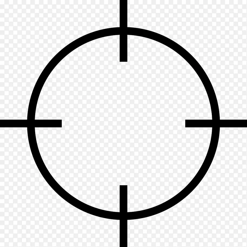 射击目标计算机图标符号