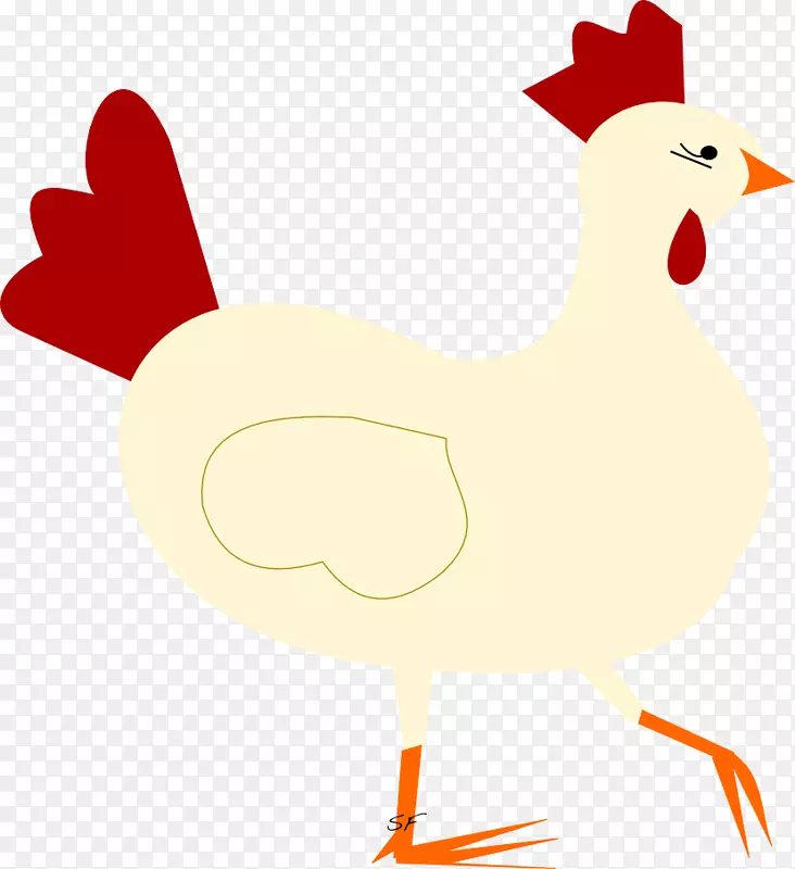 炸鸡烧烤鸡夹艺术-母鸡