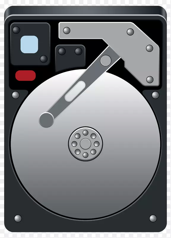 硬盘磁盘存储计算机剪辑艺术驱动程序